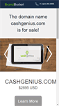 Mobile Screenshot of cashgenius.com